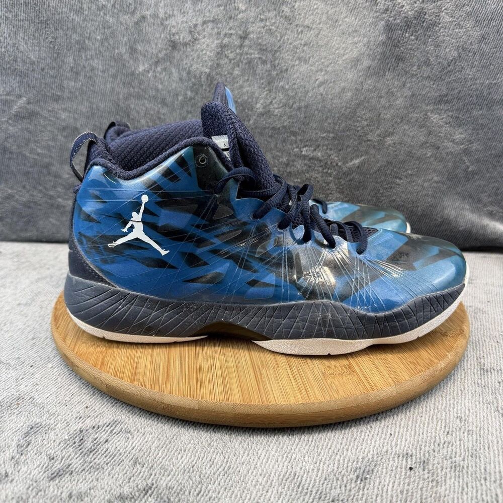 Jordan Jumpman Shoes Mens Size 10.5 Blue Basketball Sneakers 535859-407